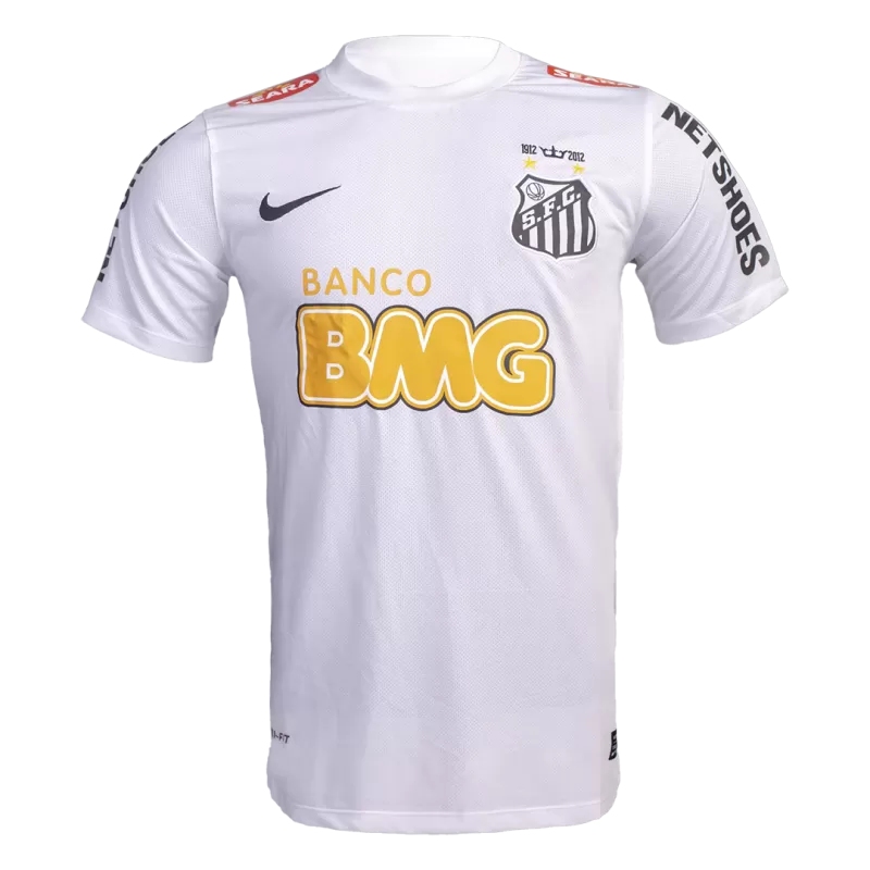 Camiseta NEYMAR JR 11 Santos FC Retro 2011/12 Home
