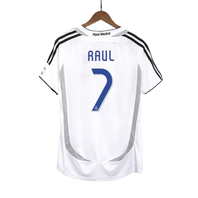Camiseta RAUL 7 Real Madrid Retro 2006/07 Home