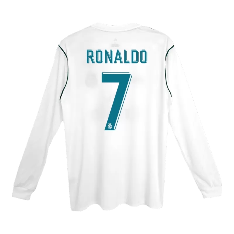 Camiseta RONALDO 7 Real Madrid Retro 2017/18 ML Home