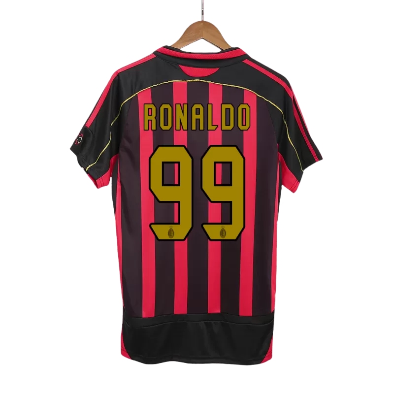 Camiseta RONALDO 99 AC Milan Retro 2006/07 Home
