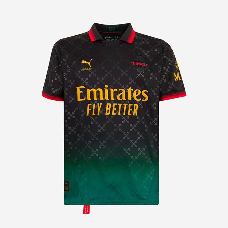 Camiseta AC Milan 2024/2025 Negro 4th