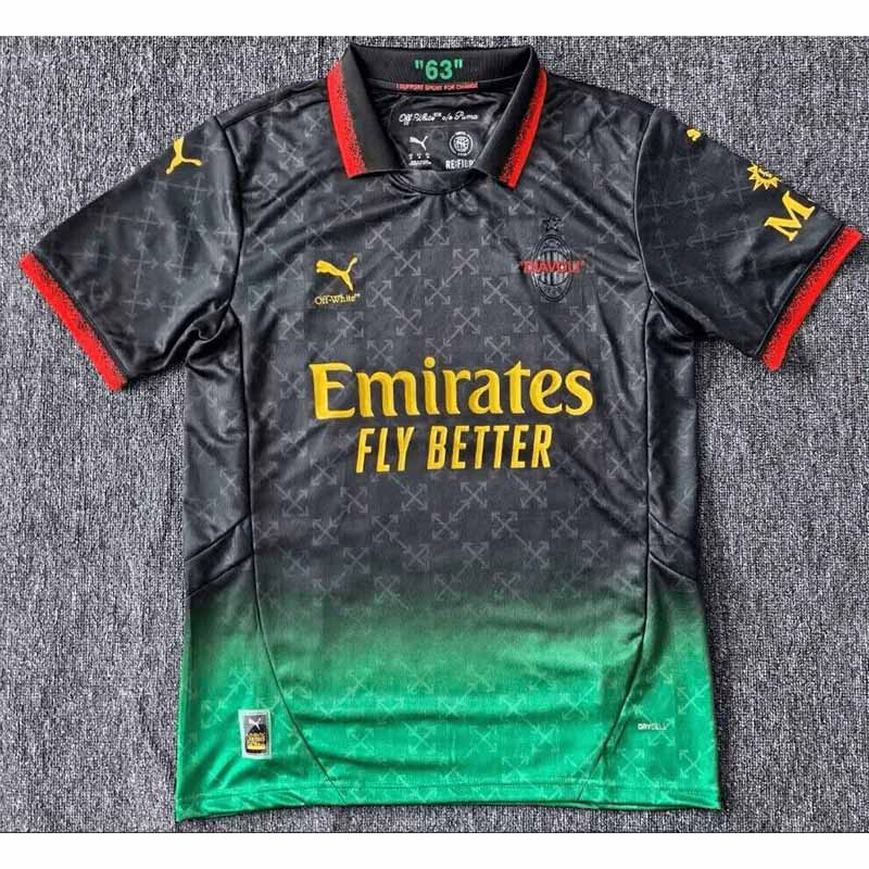 Camiseta AC Milan 2024/2025 Negro 4th