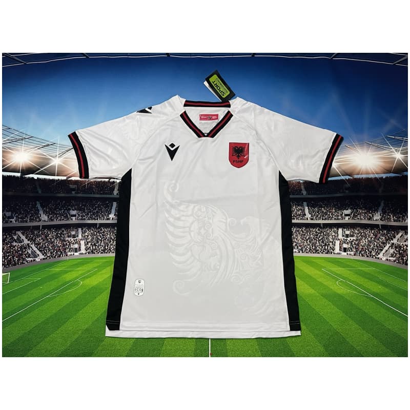 Camiseta Albania 2025 Away Blanco