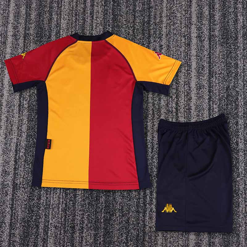 Camiseta AS Roma Retro 2000/01 Home Niño Kit