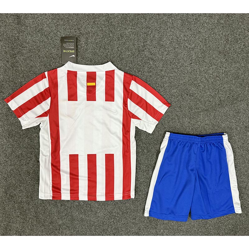 Camiseta Atlético de Madrid 2025/2026 Rojo/Blanco Niño Kit