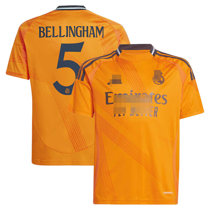 Camiseta Bellingham 5 Real Madrid 2024/2025 Away