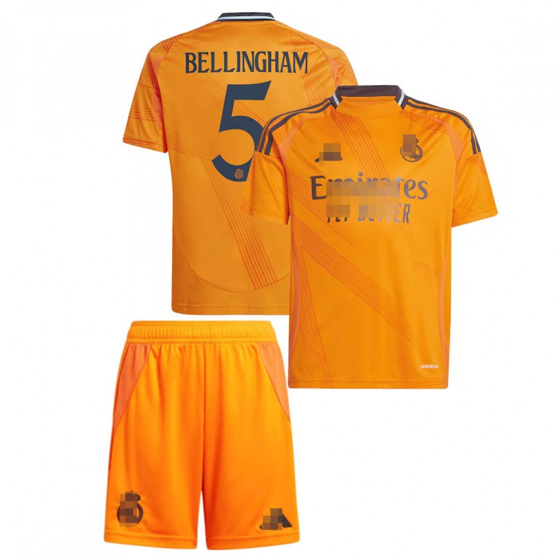 Camiseta Bellingham 5 Real Madrid 2024/2025 Away Niño Kit