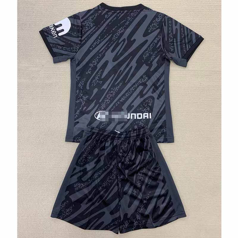 Camiseta de Portero Atlético de Madrid Negro 2024/2025 Niño Kit