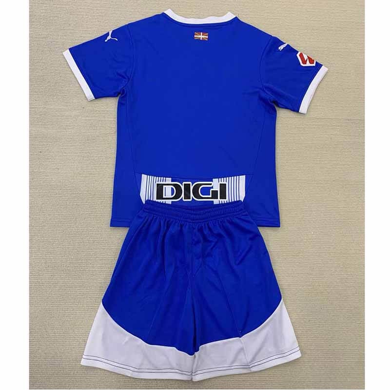 Camiseta Deportivo Alavés 2024/2025 Home Niño Kit