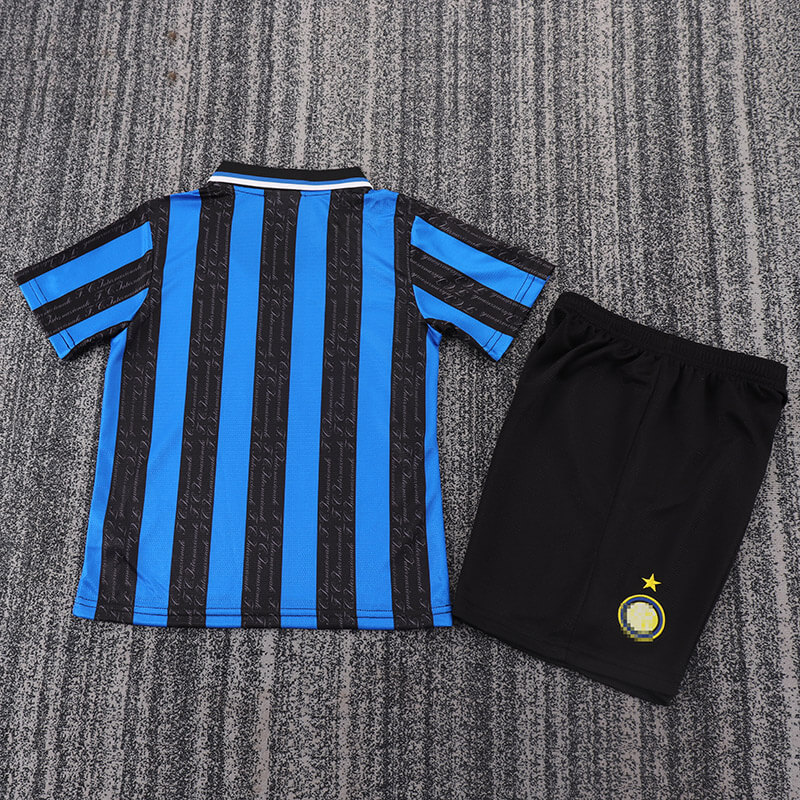 Camiseta Inter de Milan Retro 1997/98 Home Niño Kit