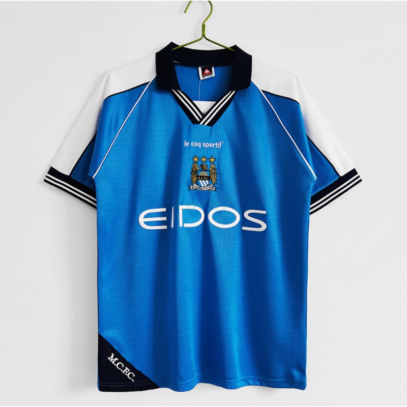 Camiseta Manchester City Retro 1999/01 Home