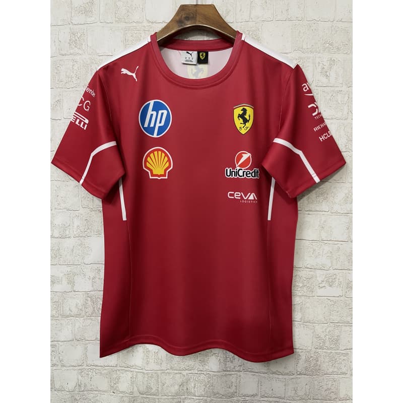 Polo Scuderia Ferrari F1 Racing Team Rojo 2025