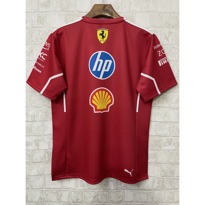 Polo Scuderia Ferrari F1 Racing Team Rojo 2025