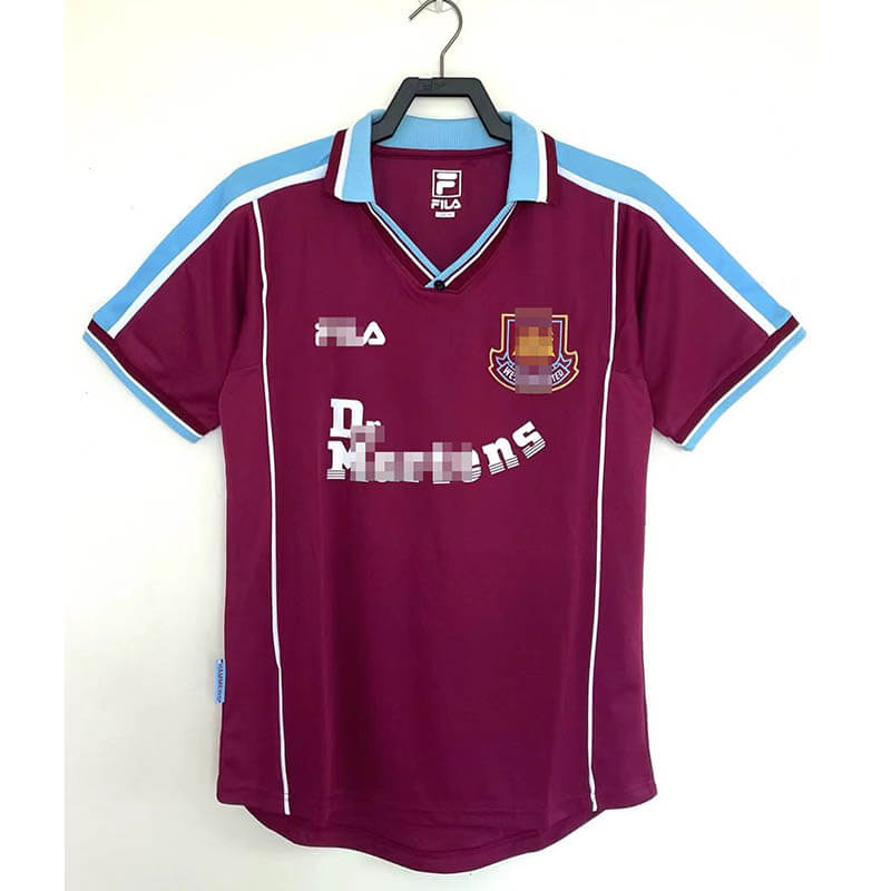 Camiseta West Ham United Retro 1999/01 Home