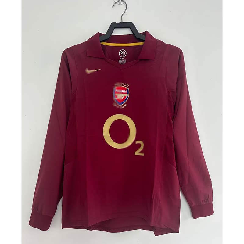 Camiseta Arsenal Retro 2005/06 ML Third